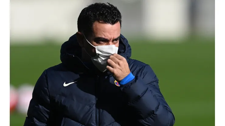 Xavi Hernández, treinador do Barcelona (Foto: Getty Images)