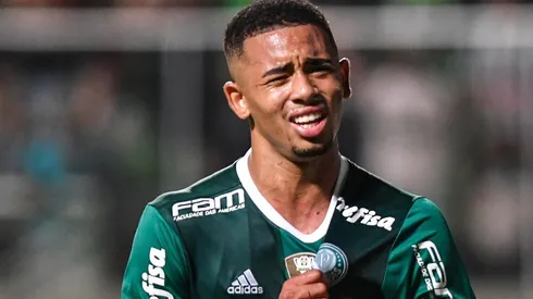Gabriel Jesus venceu dois títulos com a camisa do Palmeiras (Foto: Getty Images)