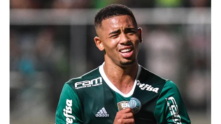 Gabriel Jesus venceu dois títulos com a camisa do Palmeiras (Foto: Getty Images)