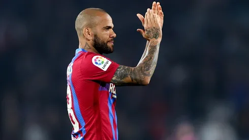 Dani Alves se despediu do Barcelona pela segunda vez