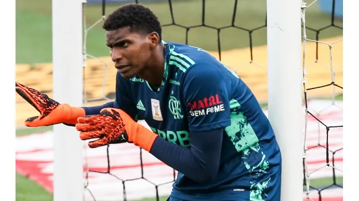 Hugo Souza, goleiro do Flamengo (Foto: Getty Images)