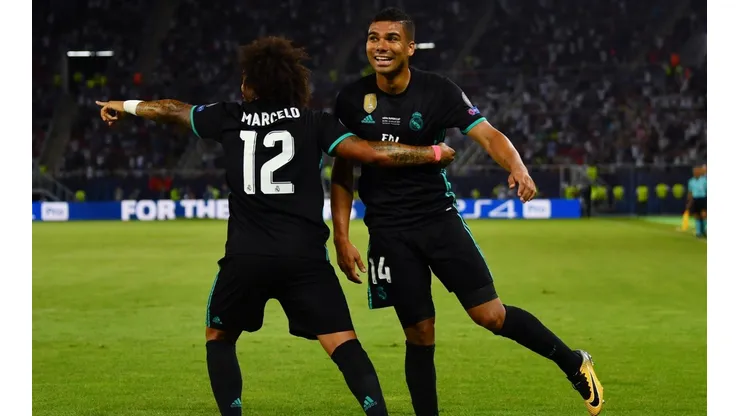Marcelo e Casemiro são os brasileiros que mais venceram a Champions League (Foto: Getty Images)