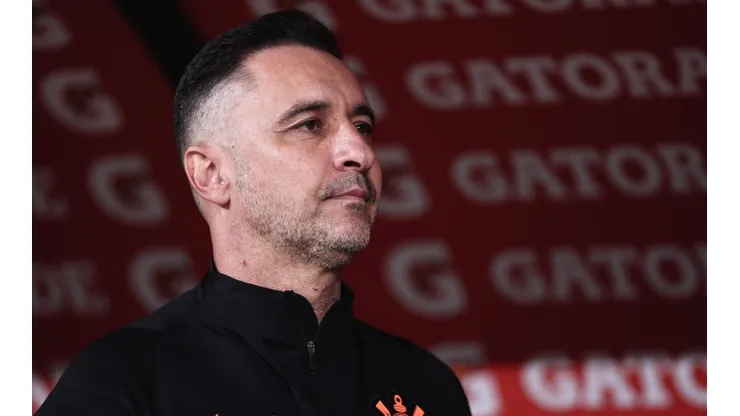 Vítor Pereira, treinador do Corinthians (Foto: Ettore Chiereguini/AGIF)