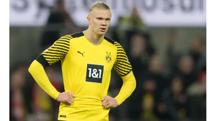 Erling Haaland foi anunciado pelo Manchester City nesta semana (Foto: Getty Images)