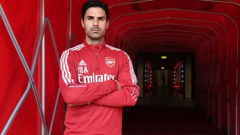 Arsenal Mens Manager Mikel Arteta and Women