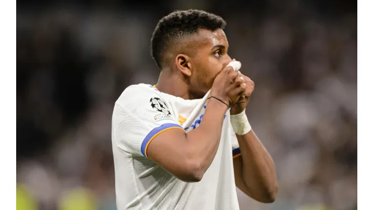 Rodrygo marca duas vezes e coloca o Real na final da Champions League (Foto: Alvaro Medranda/Eurasia Sport Images/Getty Images)