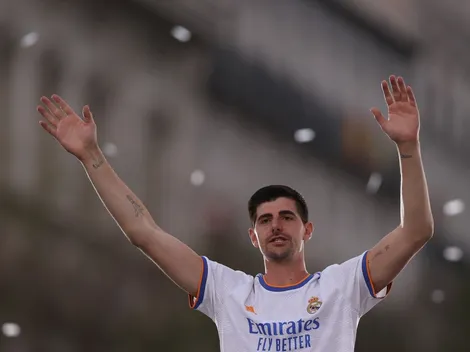 Courtois provoca e manda recado ao Barcelona depois de conquistar a La Liga