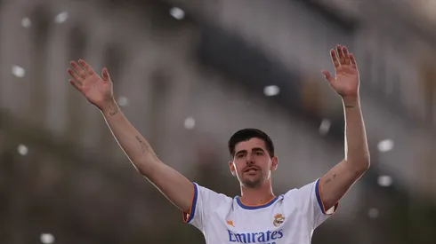 Real Madrid Celebrate Winning La Liga Santander