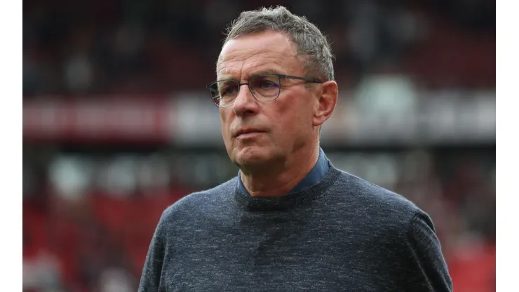 Ralf Rangnick, treinador interino do Manchester United (Foto: Getty Images)