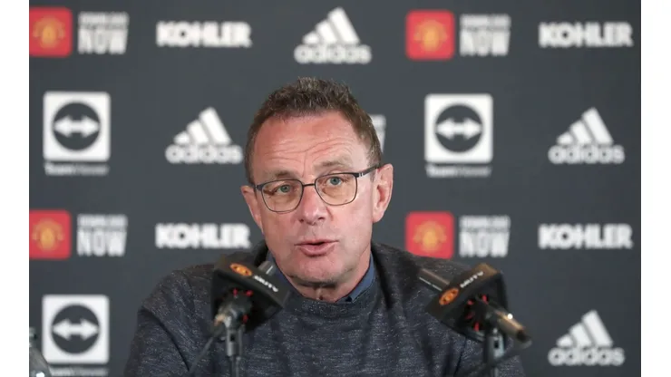 Manchester United Training Session And Press Conference
