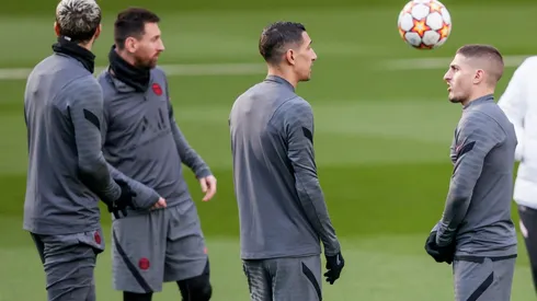 Training and Press conference Paris Saint Germain