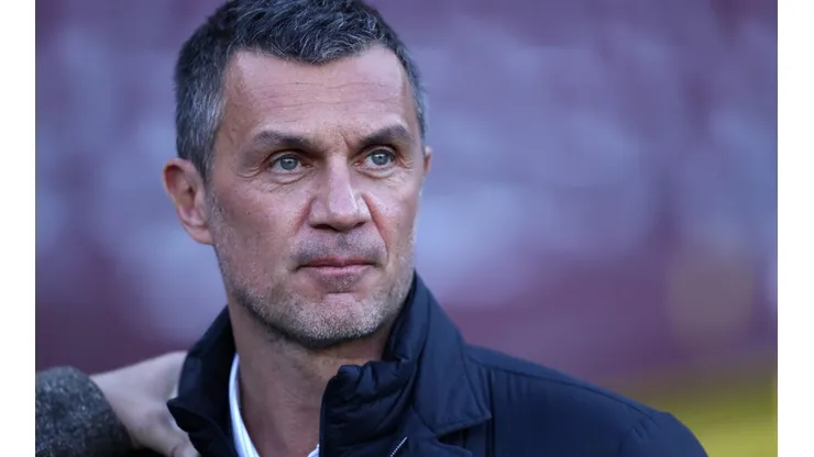 Technical Area Director of AC Milan Paolo Maldini , looks