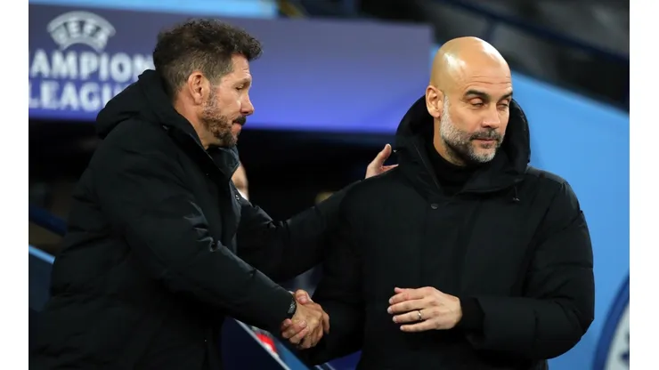 Pep Guardiola criticou Diego Simeone