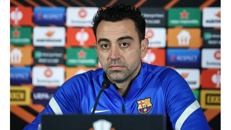 Xavi Hernández, treinador do Barcelona (Foto: Getty Images)