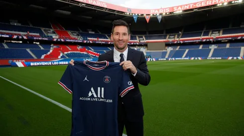 Lionel Messi Arrives at Paris Saint-Germain