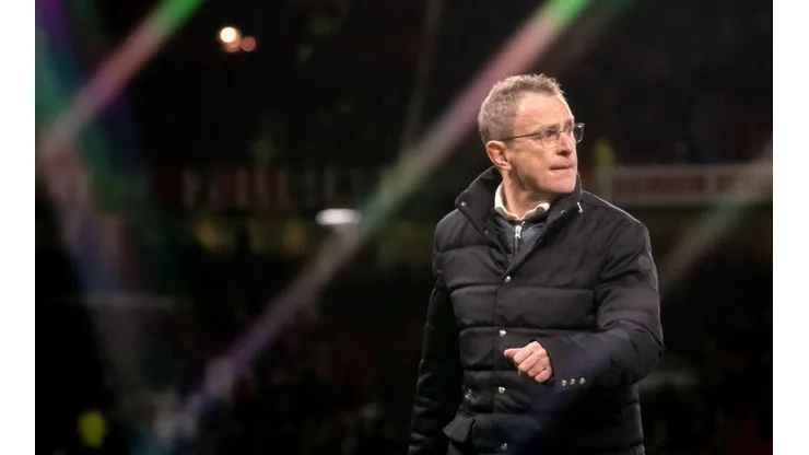 Rangnick escala o United visando avançar às quartas da UCL (Foto: Ash Donelon/Manchester United via Getty Images)