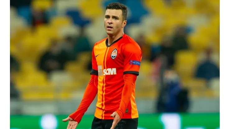 Júnior Moraes, centroavante do Shakhtar Donetsk (Foto: Getty Images)