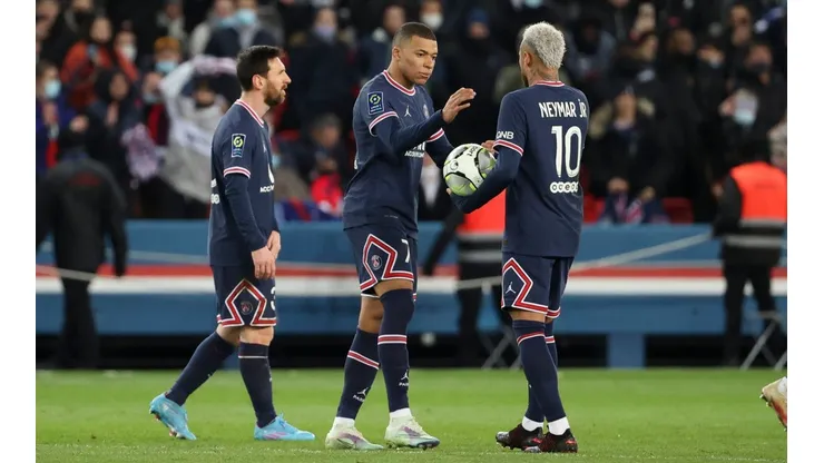 Trio Messi, Neymar e Mbappé
