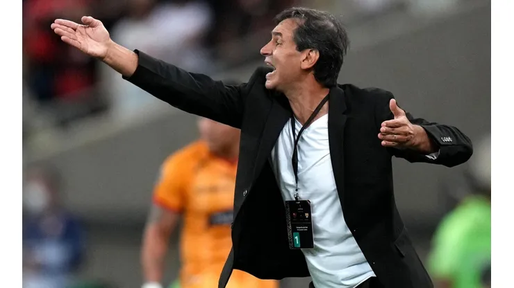 Fabián Bustos, treinador do Santos (Foto: Getty Images)