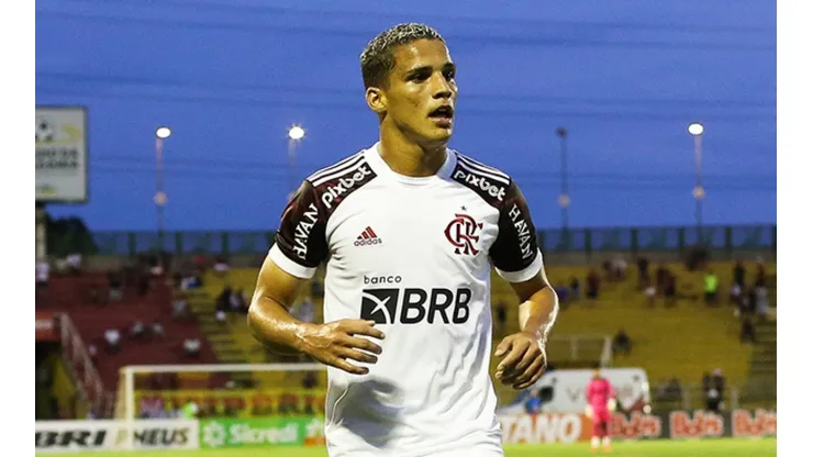 Thiaguinho, atacante do Flamengo