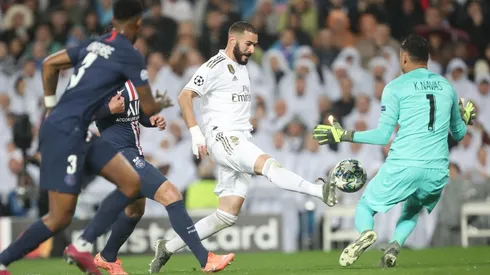 PSG e Real Madrid se enfrentam pelas oitavas da Champions League (Foto: Getty Images)