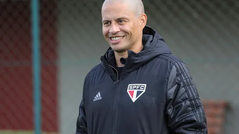 Alex de Souza foi o técnico do São Paulo na Copinha