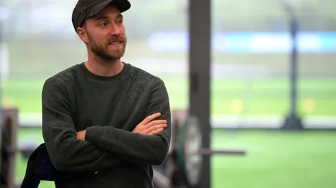 Christian Eriksen Attends FC Internazionale Training Session