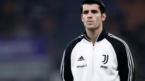 Alvaro Morata of Juventus Fc looks on during the Italian