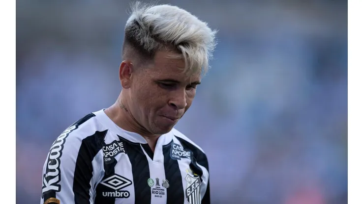 Soteldo, ex-jogador do Santos (Foto: Jorge Rodrigues/AGIF)