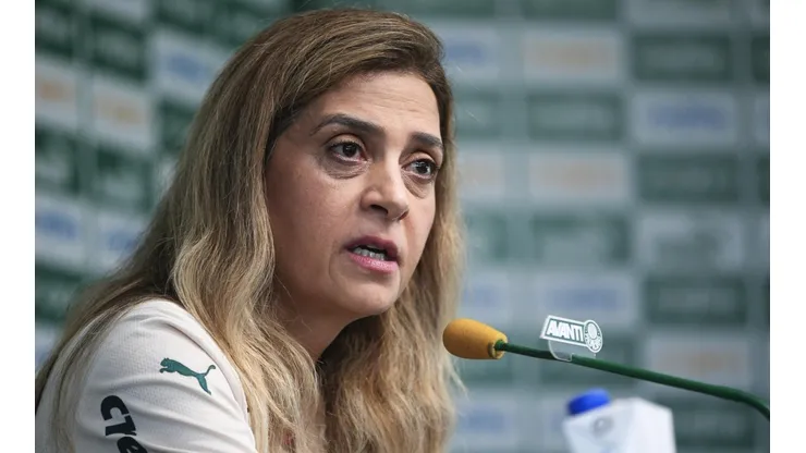 Leila Pereira, presidente do Palmeiras (Foto: Ettore Chiereguini/AGIF)