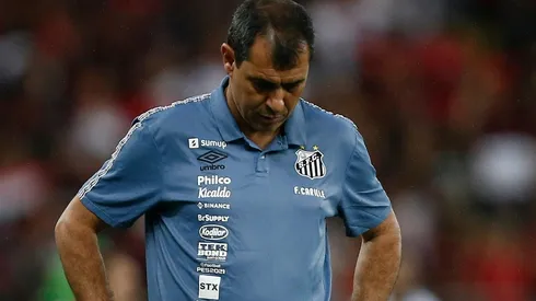 Fábio Carille, treinador do Santos (Foto: Getty Images)