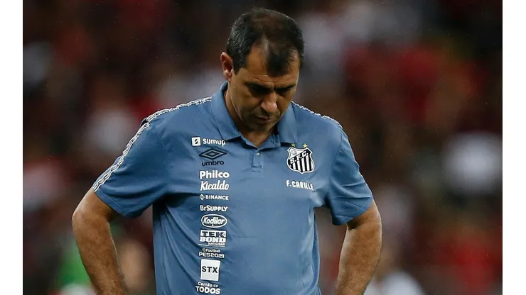 Fábio Carille, treinador do Santos (Foto: Getty Images)