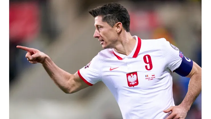 Lewandowski, centroavante da seleção polonesa (Foto: Getty Images)
