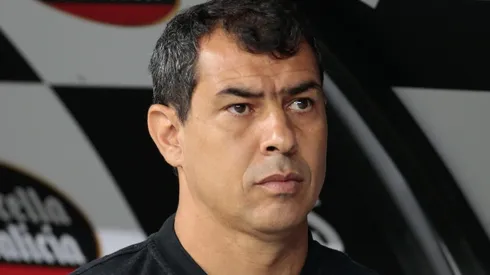 Fábio Carille, treinador do Santos (Foto: Marcello Zambrana/AGIF)