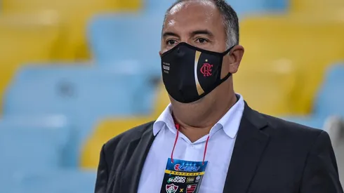 Marcos Braz, vice-presidente de futebol do Flamengo (Foto: Thiago Ribeiro/AGIF)