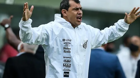 Fábio Carille, treinador do Santos (Foto: Getty Images)