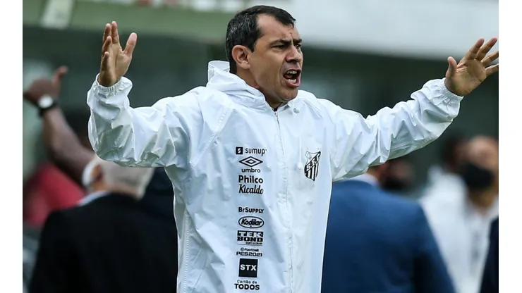 Fábio Carille, treinador do Santos (Foto: Getty Images)
