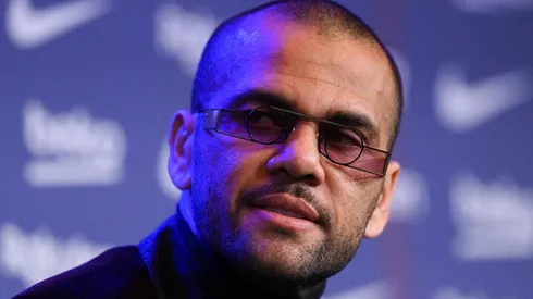 FC Barcelona Unveil New Signing Dani Alves