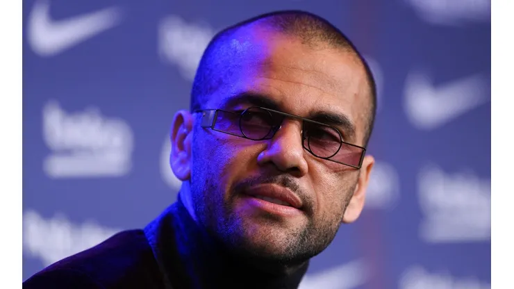 FC Barcelona Unveil New Signing Dani Alves