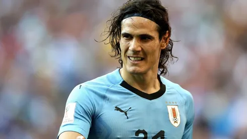 Edinson Cavani, centroavante da seleção uruguaia (Foto: Getty Images)