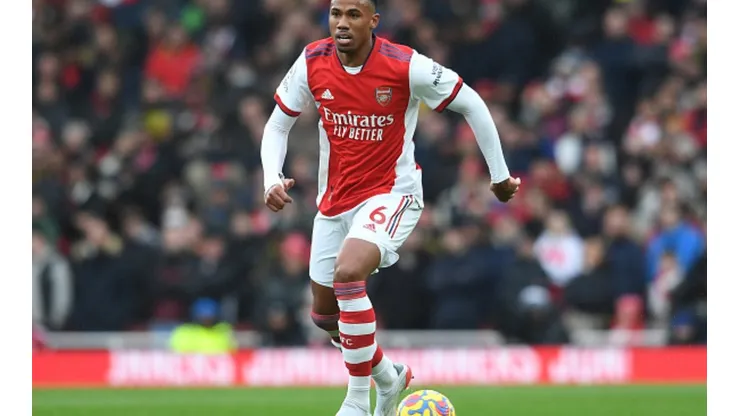 Gabriel Magalhães, zagueiro do Arsenal e da Seleção Brasileira