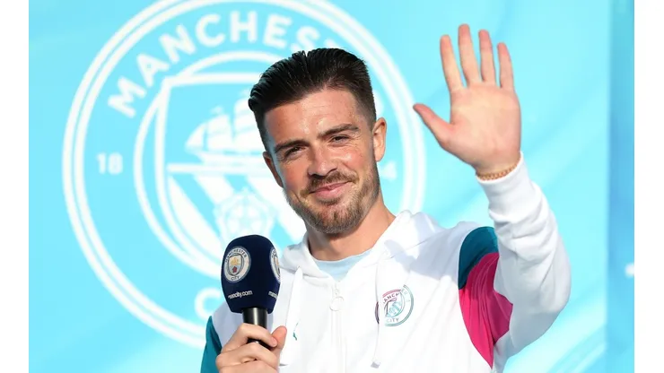 Manchester City Unveil New Signing Jack Grealish