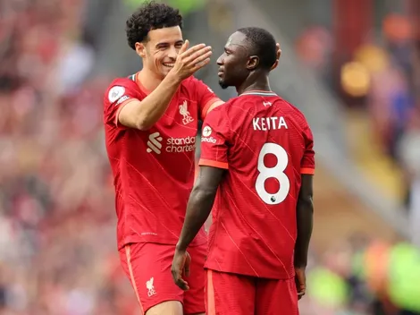 Keita sofre curiosa lesão e pode desfalcar o Liverpool