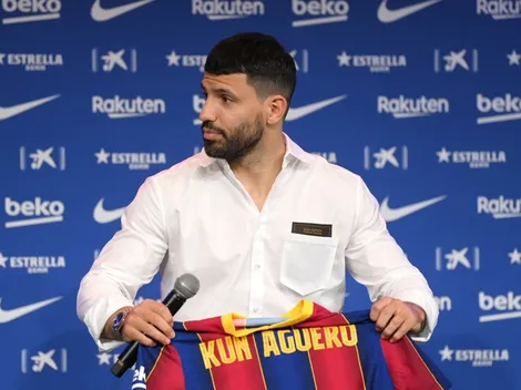 Aguero revela ter recusado a camisa 10 do Barcelona e cita motivo em especial