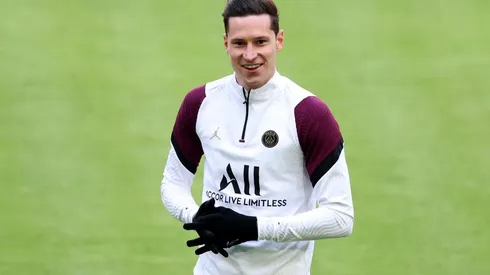 Paris Saint-Germain Training And Press Conference