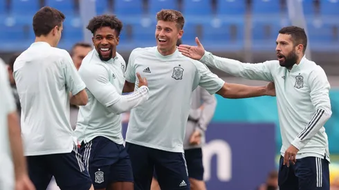 Spain Training Session and Press Conference - UEFA Euro 2020: Quarter-final