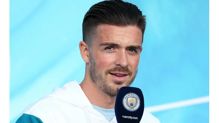 Manchester City Unveil New Signing Jack Grealish