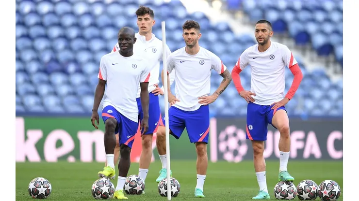 Chelsea FC Training Session and Press Conference - UEFA Champions League Final 2021