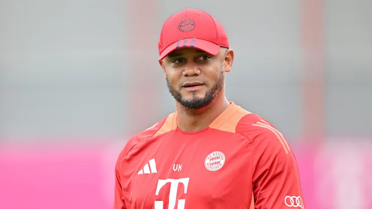 Amistoso foi o primeiro jogo de Vincent Kompany no comando do Bayern de Munique. (Photo by Sebastian Widmann/Getty Images)