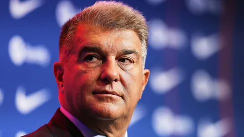 Joan Laporta, presidente do Barcelona. (Photo by Eric Alonso/Getty Images)